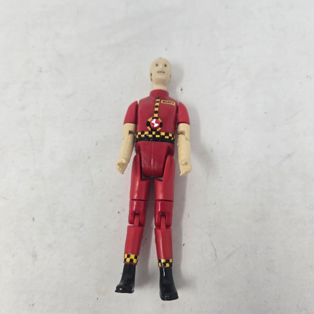 Vintage 1991 Tyco The Incredible Crash Dummies Daryl Action Figure Red Jumpsuit